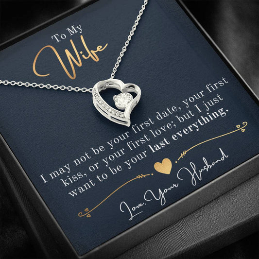 TO MY WIFE GOLD Forever Love Necklace