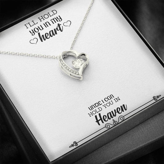 i will have you in my heart Forever Love Necklace