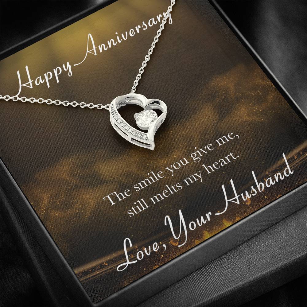 HAPPY ANNIVERSARY Forever Love Necklace