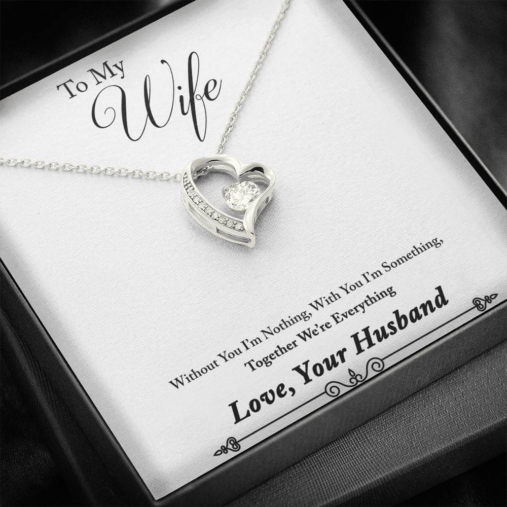 Husband to wife Forever Love Necklace