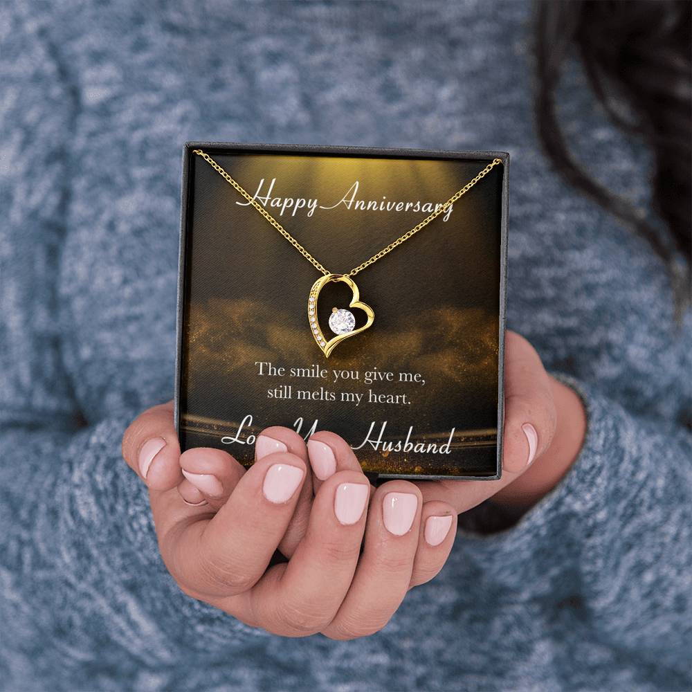 HAPPY ANNIVERSARY Forever Love Necklace
