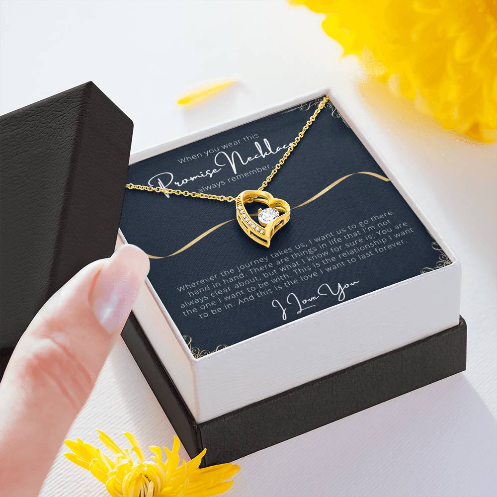 PROMISE NECKLACE Forever Love Necklace