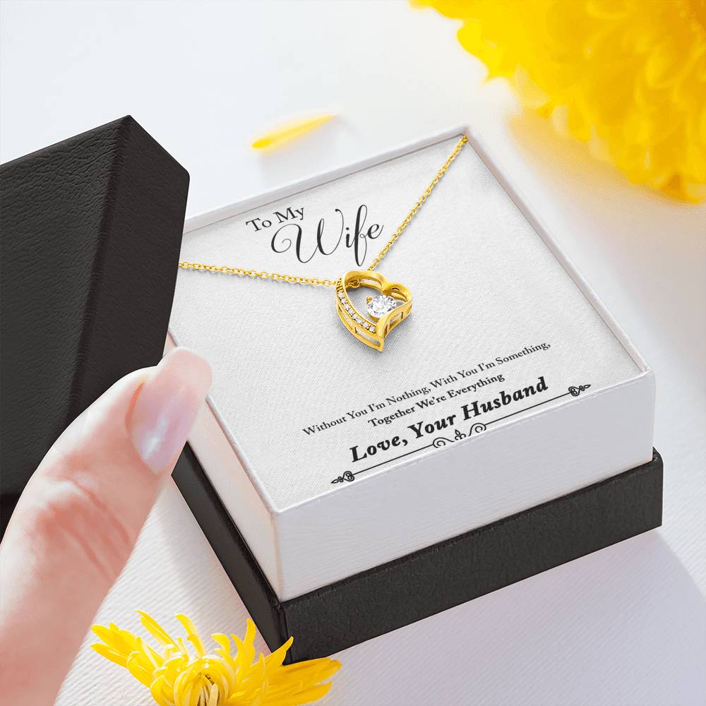 Husband to wife Forever Love Necklace