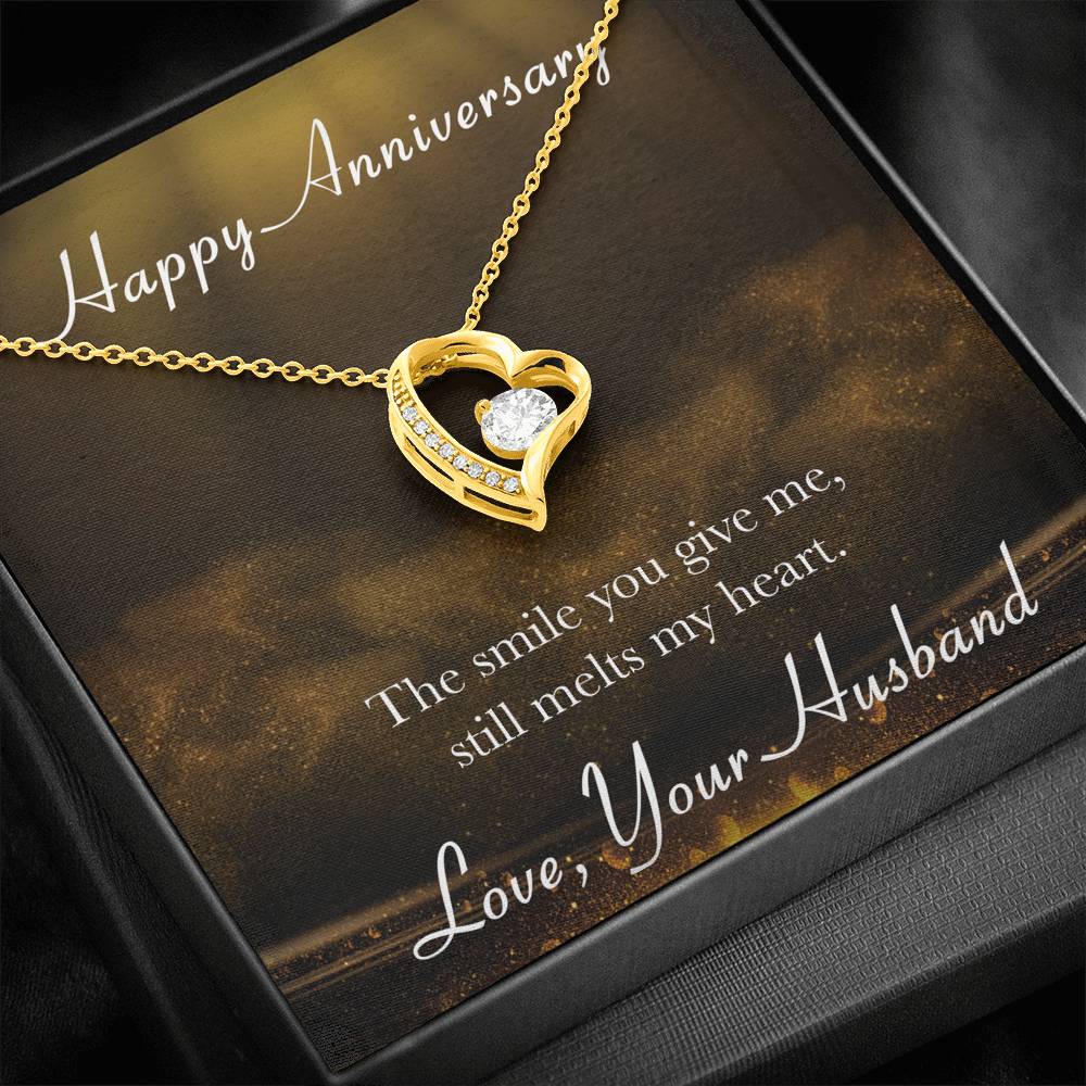 HAPPY ANNIVERSARY Forever Love Necklace