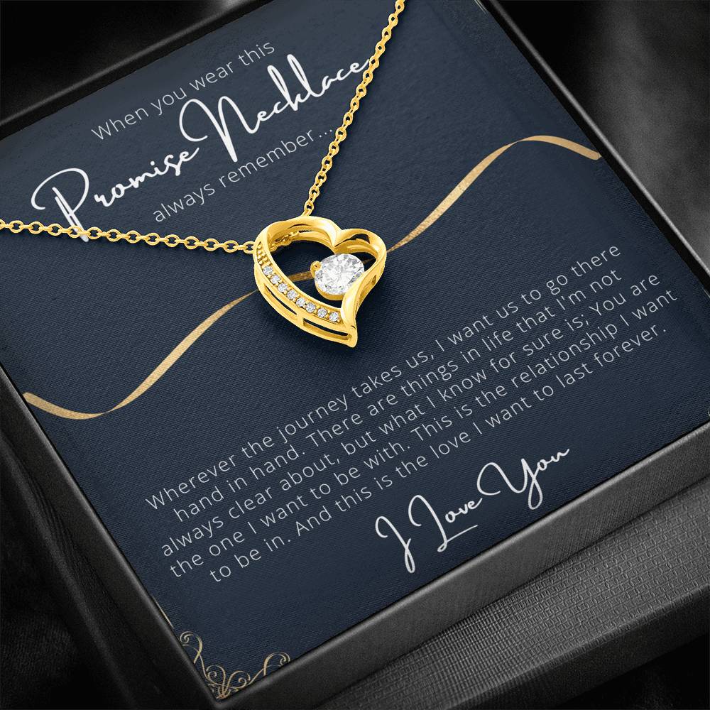 PROMISE NECKLACE Forever Love Necklace
