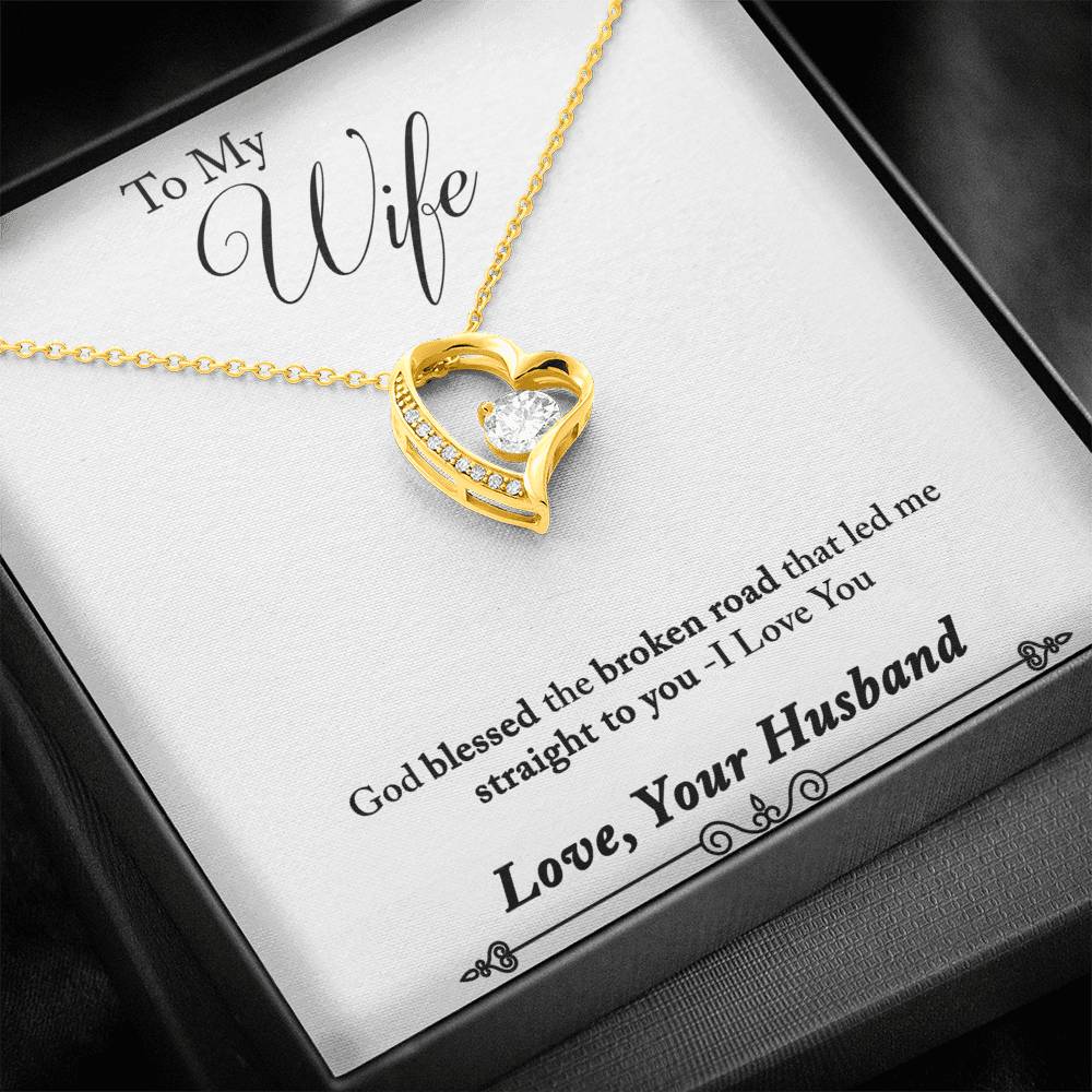 Husband to wife Forever Love Necklace