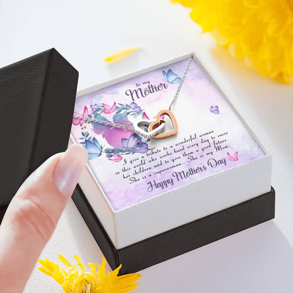 Unbiological Mom Gift, Mother in Law Gift, Second Mom Gift, Personalize Necklace, Best Friend Gift BFF, Name Necklace, Mothers Day Gift For Mother in Law,