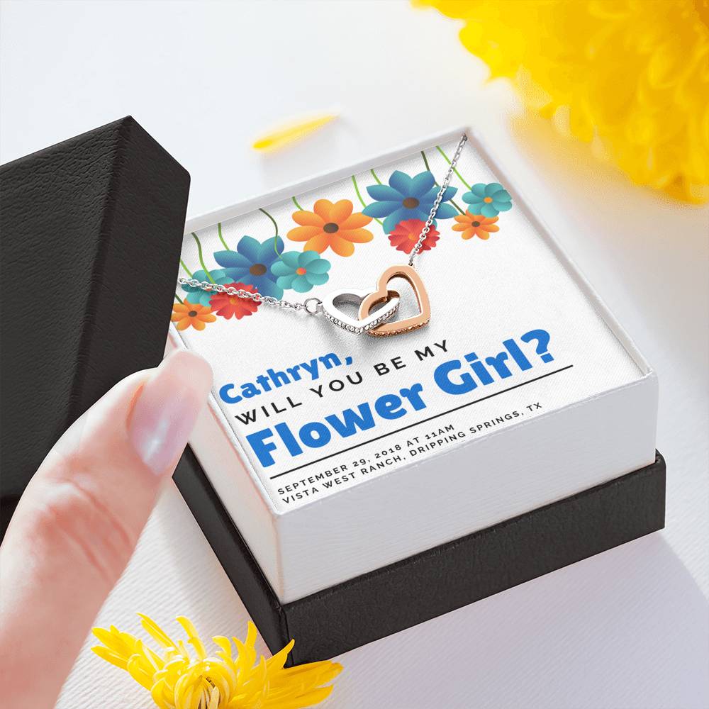 Flower Girl, Flower Girl Gift, Will you be my Flower Girl, Flower Girl Wedding Day Gift,