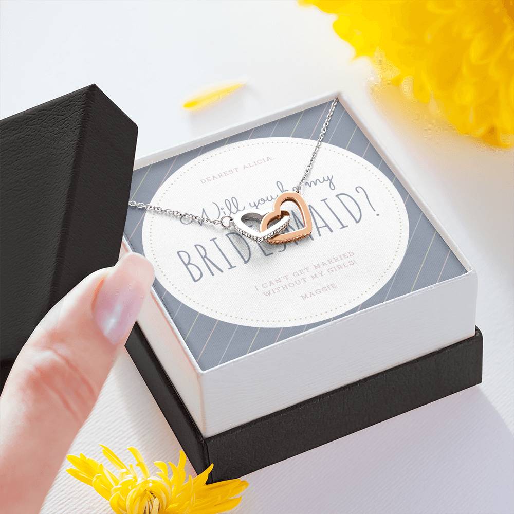 Bridesmaid Gifts, Wedding Gifts & Mementos, Bridesmaid Proposal Gifts, Gift For Bridesmaids Jewelry, Tie the Knot, Wedding Gift, Bridesmaids Jewelry,
