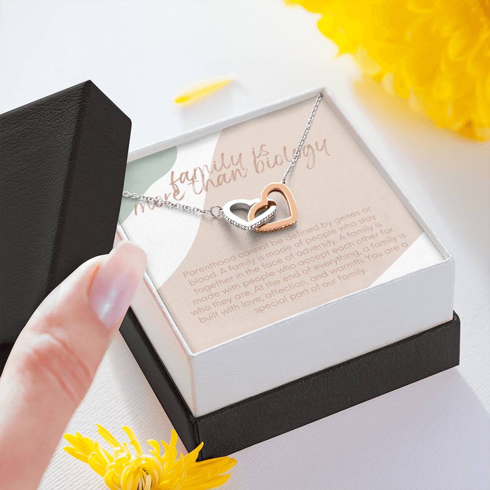 Adoption Gift for Her, Adoption Jewelry, Birthday Gift for Adopted Family Member