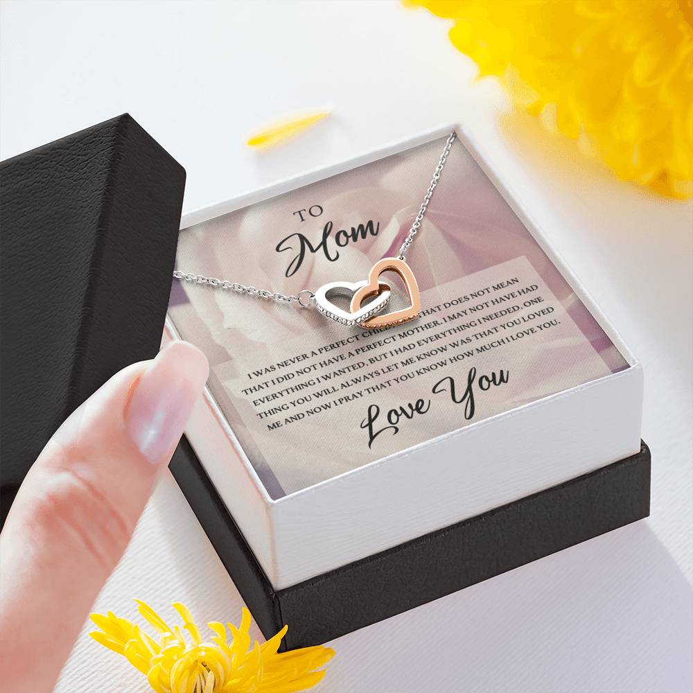 Jewelry for Mom, Personalized Mother Day Necklace, Gift for Grandma, To My Mom Card Mothers Day Card, Gift ideas, First Mothers Day Gift,
