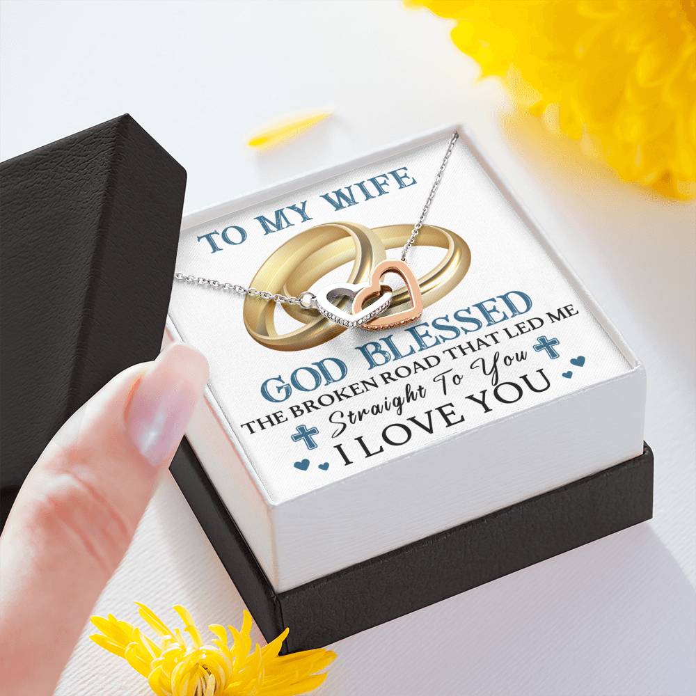 To My Wife Necklace From Husband, Best Necklace For Wife, Husband To Wife Gifts, Wife Gifts From Husband