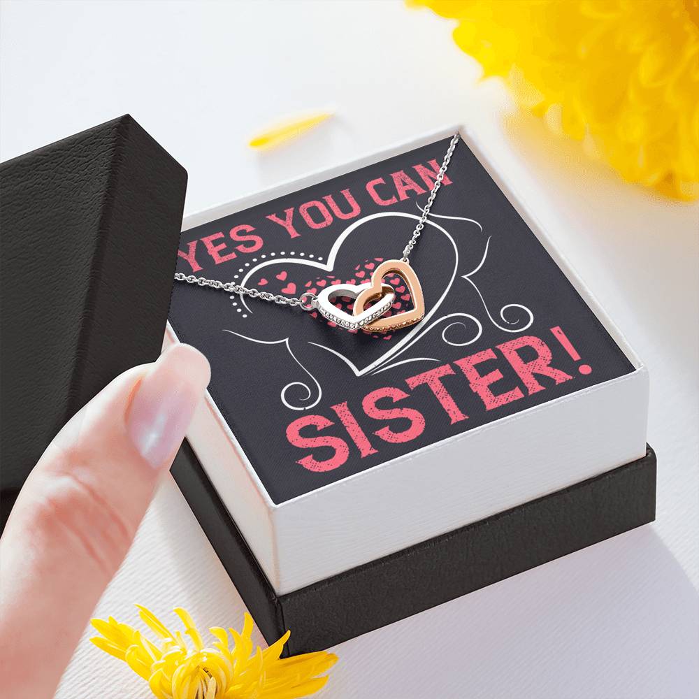 Sister Necklaces, Big Sis Necklace, Little Sis Necklace, Gift For Sister, Love Knot Necklace, To My Unbiological Sister, Sisters At Heart, Best Friend Gift Jewelry, Best Friend Necklace, BFF Necklace, Long