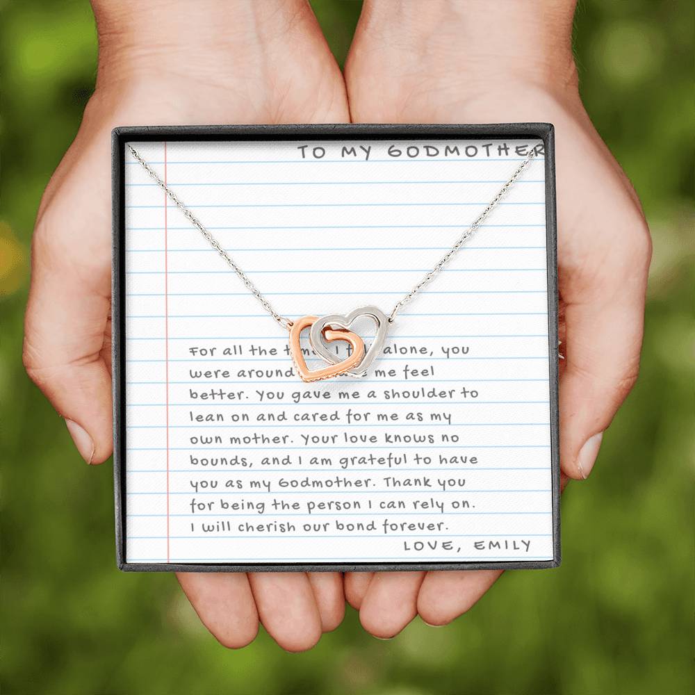 Mother's Day Necklace Gift  For Women To My Mother Step Mom Grandma Thank You For Doing a Great Job Gift From Daughter Son With The Message Card