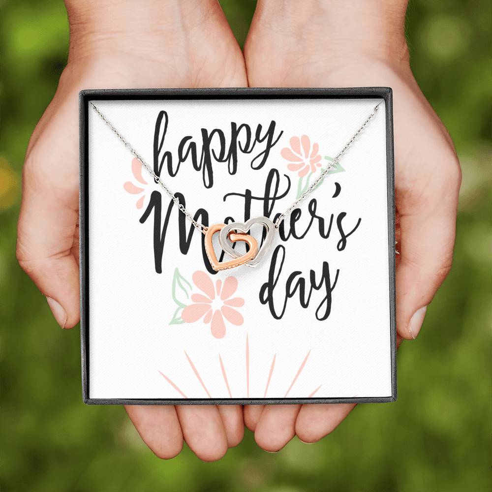 Gift for Grandma, Mother Gift, Bonus Mom Gift, Mother and Daughter Necklace, Birthday Gift for Step Mom to Say Thank you, Adoptive Mom Gift, Bonus Mom Gift Necklace,