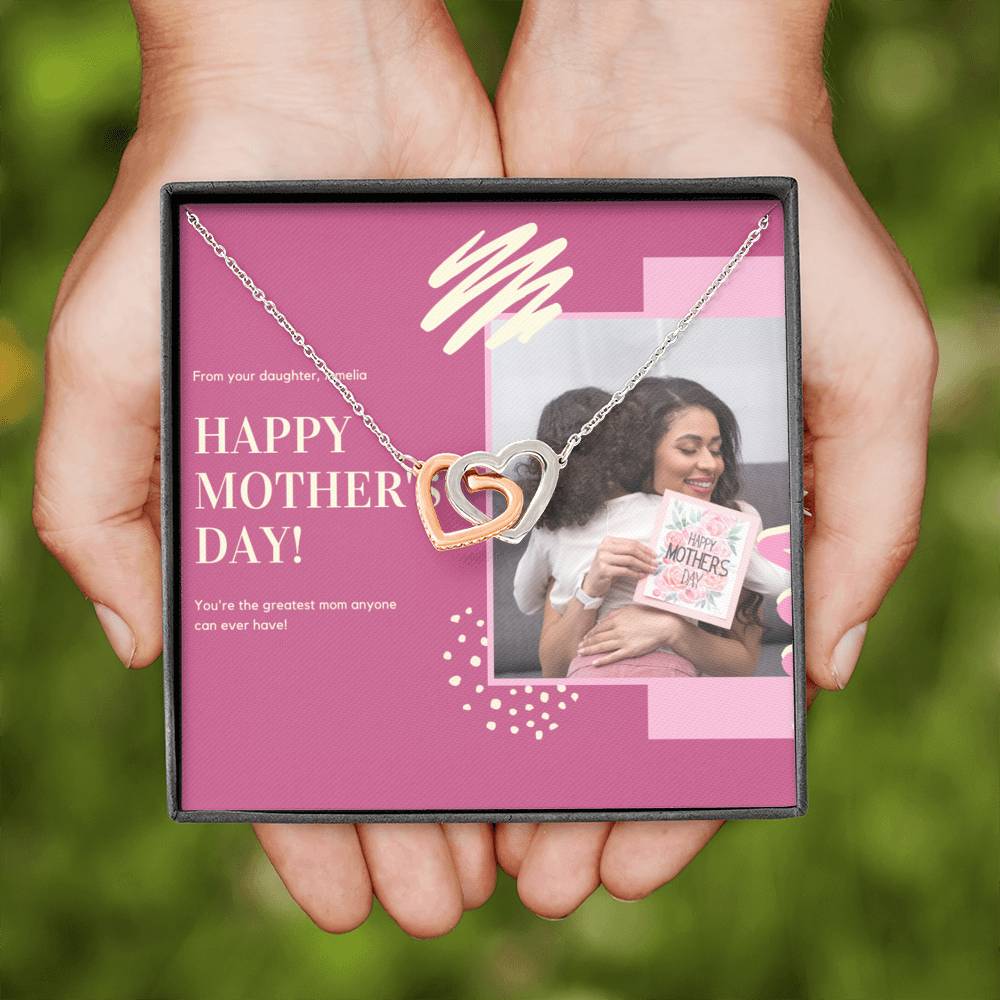 Mom Jewelry Gift, Grandma and Mom Necklace, Mothers Day Gift from Husband, Personalized Mother Day Necklace, Mothers Day Gift Box, Step Mom Mothers Day Gift, Birthday Gift for Step Mom to Say Thank you,