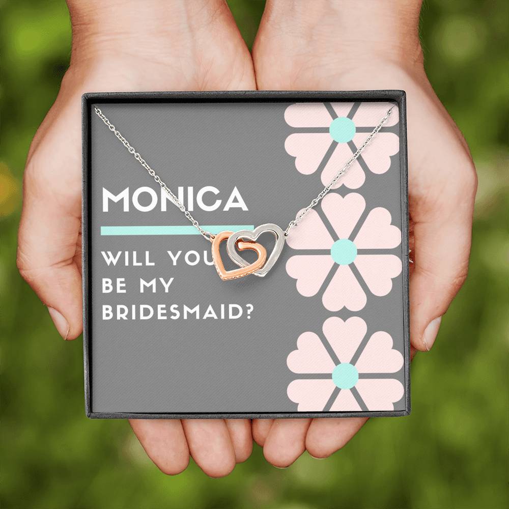 Bridesmaid Proposal, Wedding Gifts & Mementos, Custom Bridesmaid, Personalized Initial Bridesmaid Gift, Bridesmaids Jewelry, Bridesmaid Proposal, Bridesmaid Card,