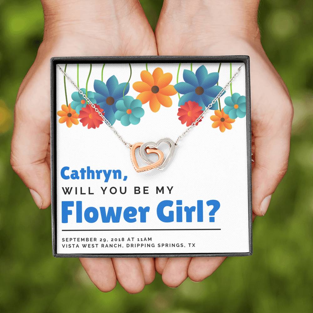 Flower Girl, Flower Girl Gift, Will you be my Flower Girl, Flower Girl Wedding Day Gift,
