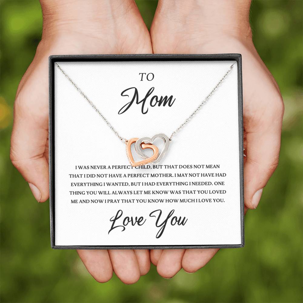 Mother's Day Gift, Mom Necklace, Name Necklace, Mothers Day Gift From Son, Gift Set for Mom, To My Other Mom, Foster Mom Gift,