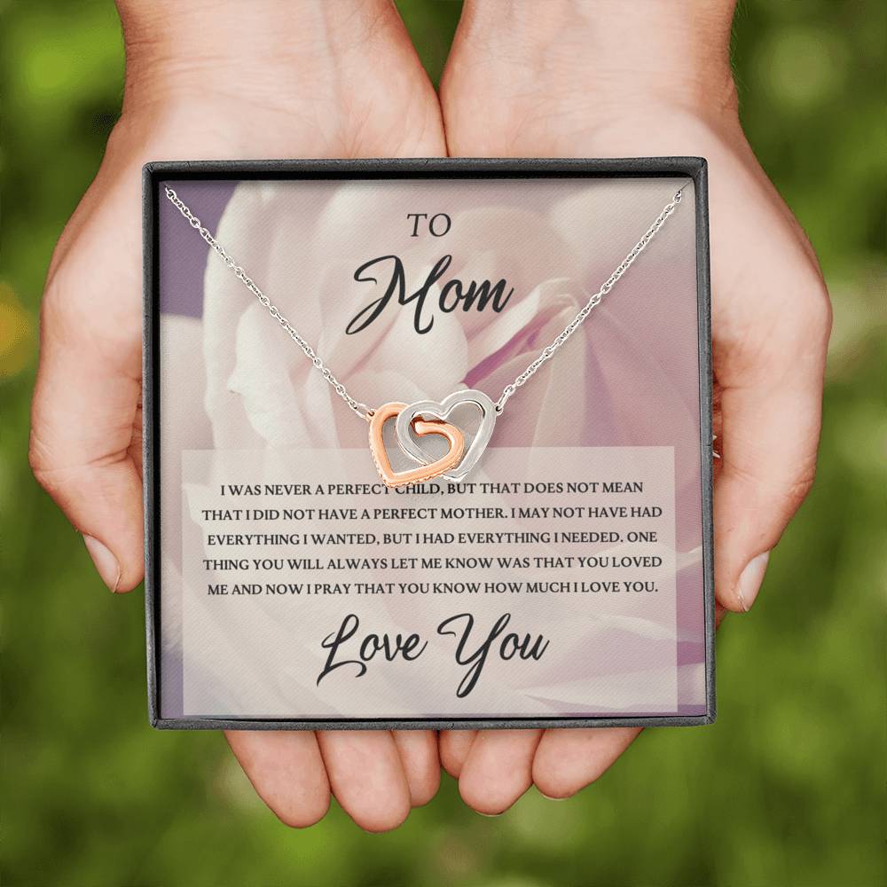 Jewelry for Mom, Personalized Mother Day Necklace, Gift for Grandma, To My Mom Card Mothers Day Card, Gift ideas, First Mothers Day Gift,