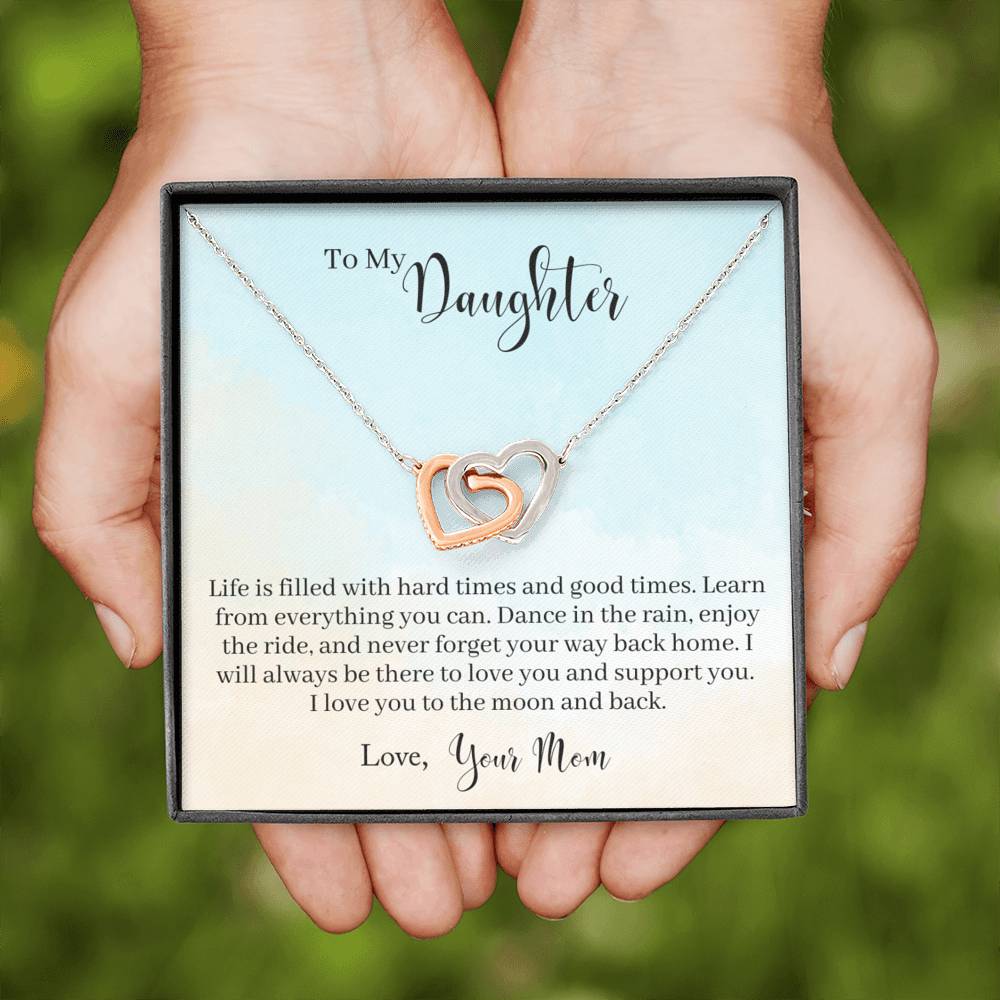 Mother Daughter Gift Necklace, Gift for Mom, Gift for Daughter, Mothers Day from Daughter, Birthday Personalized Gift For Her, Name Necklace