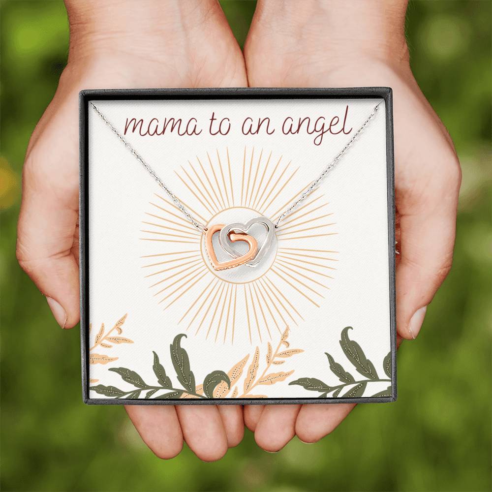 Miscarriage Gift Infant Loss Mama to an Angel Baby, Pregnancy Loss of Baby, Stillborn Necklace, Bereavement Gift, Miscarriage Keepsake