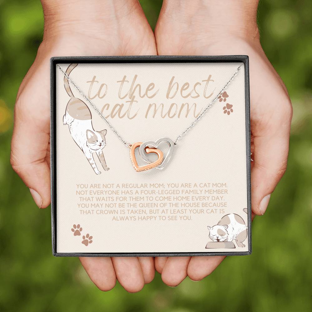 Cat Lover Gift, Cat Mom Gift, Gift Necklace for Cat Mom