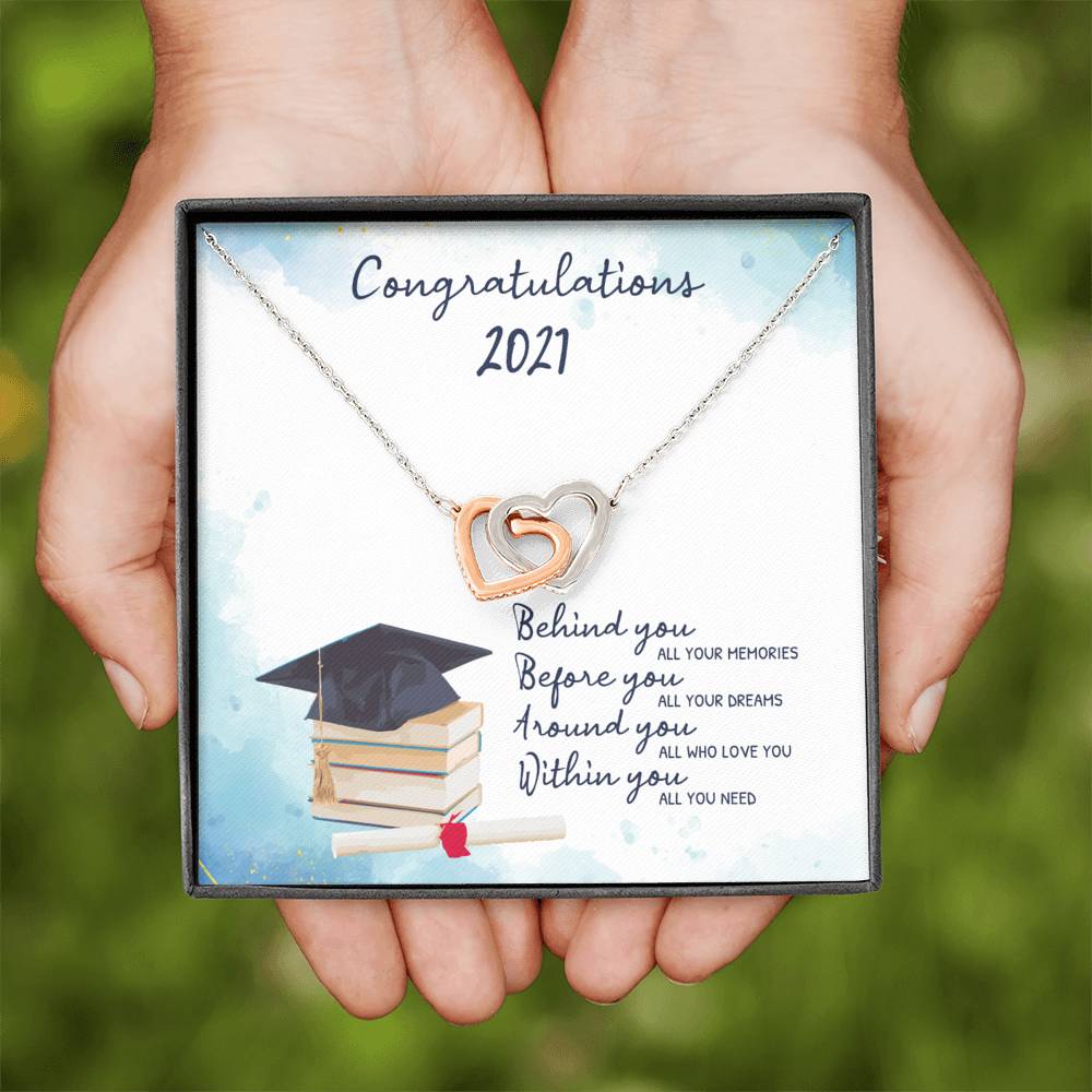 Graduation Necklace, Class of 2021 Pendant, Graduate 2021 Jewelry, Congrats 2021 Party Gift, Congratulations, Grad Gift, Danity, Senior Class of 2021!