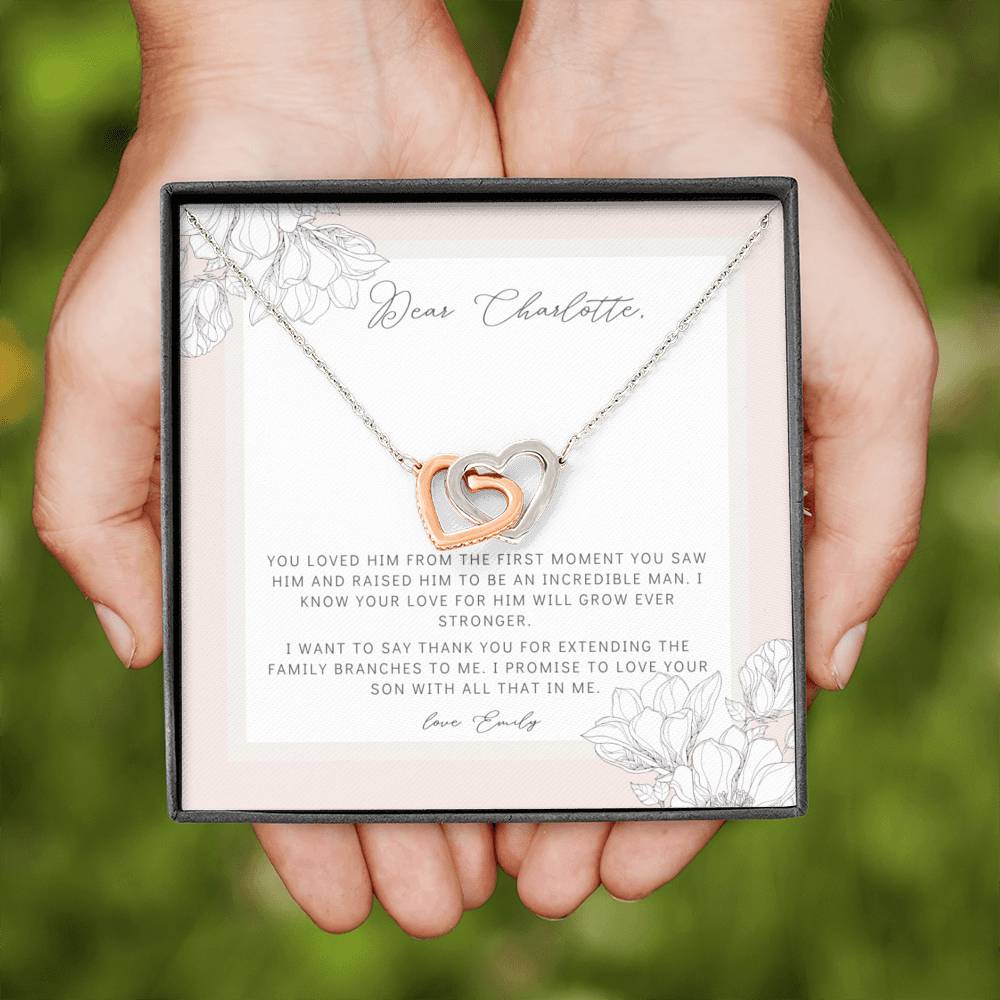 Mother of the Groom Necklace Gift to MIL Gift Necklace Gift Necklace Bride Gift To Mom Jewelry Necklaces Mother of the Bride Gift From Daughter