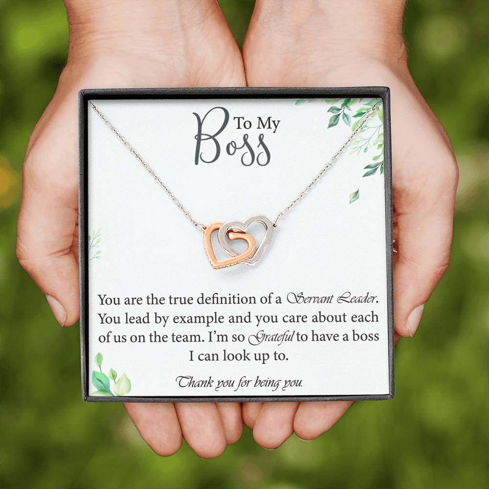 Heart Pendent Gift For Female Boss A Truly Amazing Leader Appreciation Gift