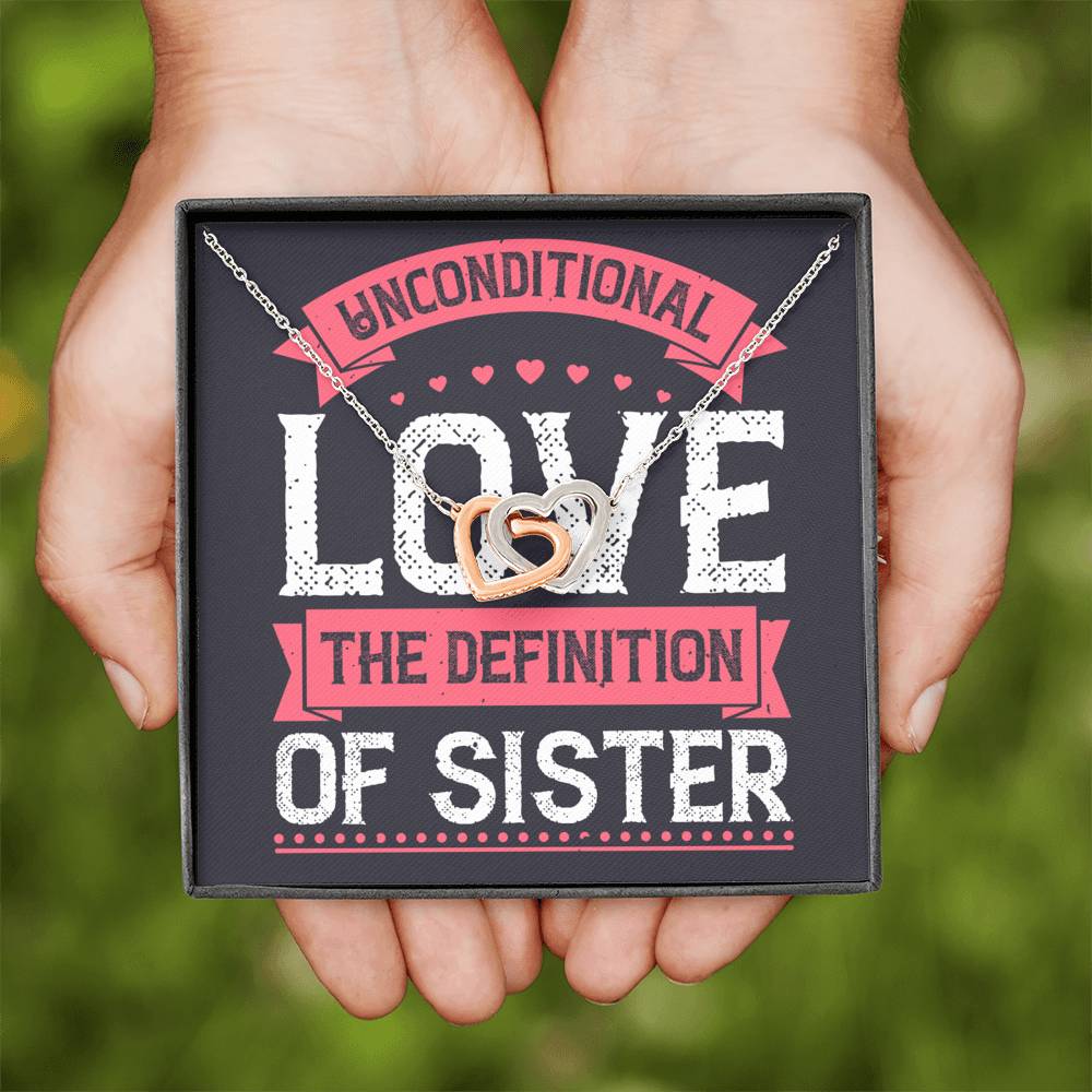 Unbiological Sister Necklace, Soul Sister, Sorority Sister, Sister in Law Necklace, Step Sister Gift, Jewelry Tray, Sister Necklace