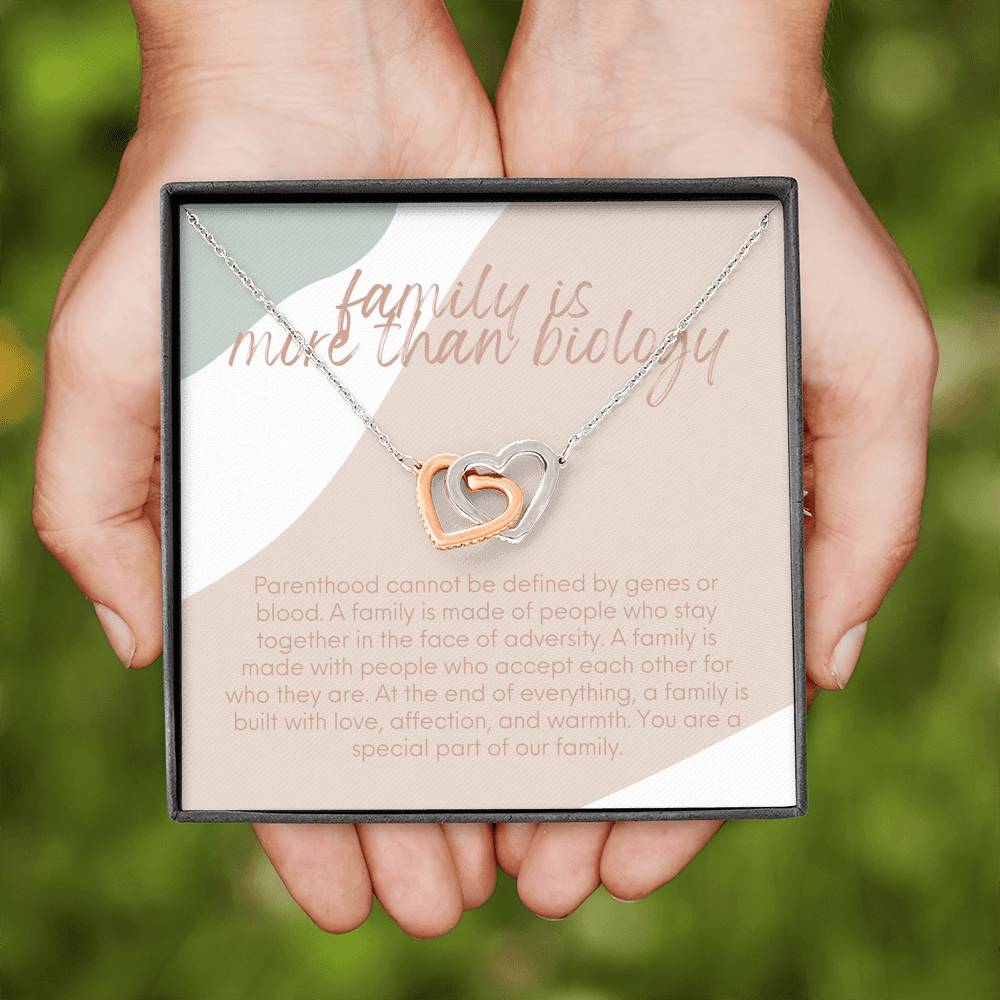 Adoption Gift for Her, Adoption Jewelry, Birthday Gift for Adopted Family Member