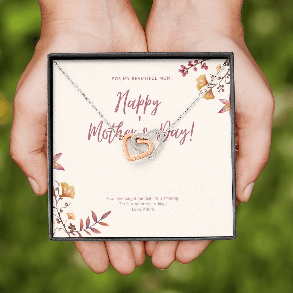 Mothers Day Gift From Son, Mothers Day Gift For Mother in Law, Gift for Other Mom, Gift for mom, Mothers Day Gift, Mom necklace, Thank You Gift,