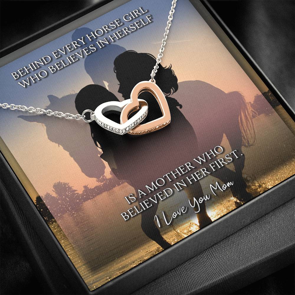 Mothers Day Gift, Stepmom Birthday Gift, Mom and Daughter Necklace, To My Mom Necklace, Mom Jewelry Gift, To My Mom Necklace, Foster Mom Gift,