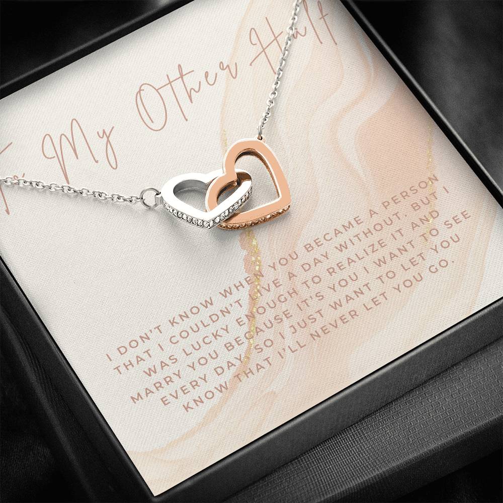 Gift For My Other Half, Gift Necklace For Spouse, Anniversary Gift For Wife, Birthday Jewelry
