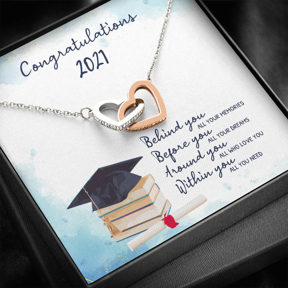 Graduation Necklace, Class of 2021 Pendant, Graduate 2021 Jewelry, Congrats 2021 Party Gift, Congratulations, Grad Gift, Danity, Senior Class of 2021!