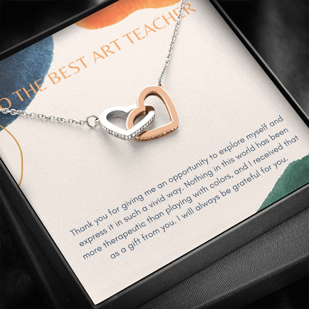 Art Teacher Gift, Art Teacher Appreciation, To The Best Art Teacher, Message Card For Art Teacher