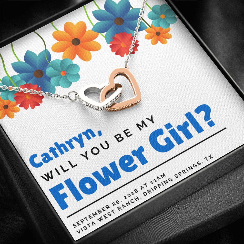 Flower Girl, Flower Girl Gift, Will you be my Flower Girl, Flower Girl Wedding Day Gift,