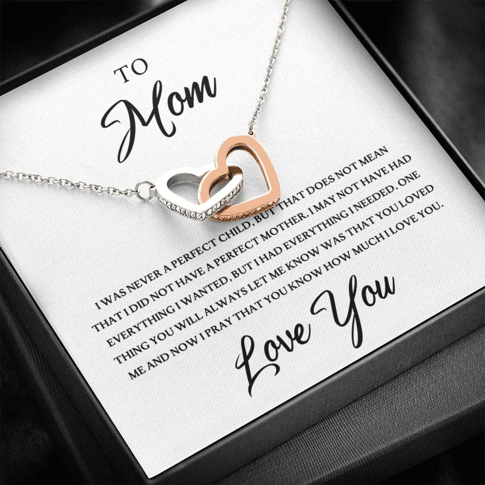 Mother's Day Gift, Mom Necklace, Name Necklace, Mothers Day Gift From Son, Gift Set for Mom, To My Other Mom, Foster Mom Gift,
