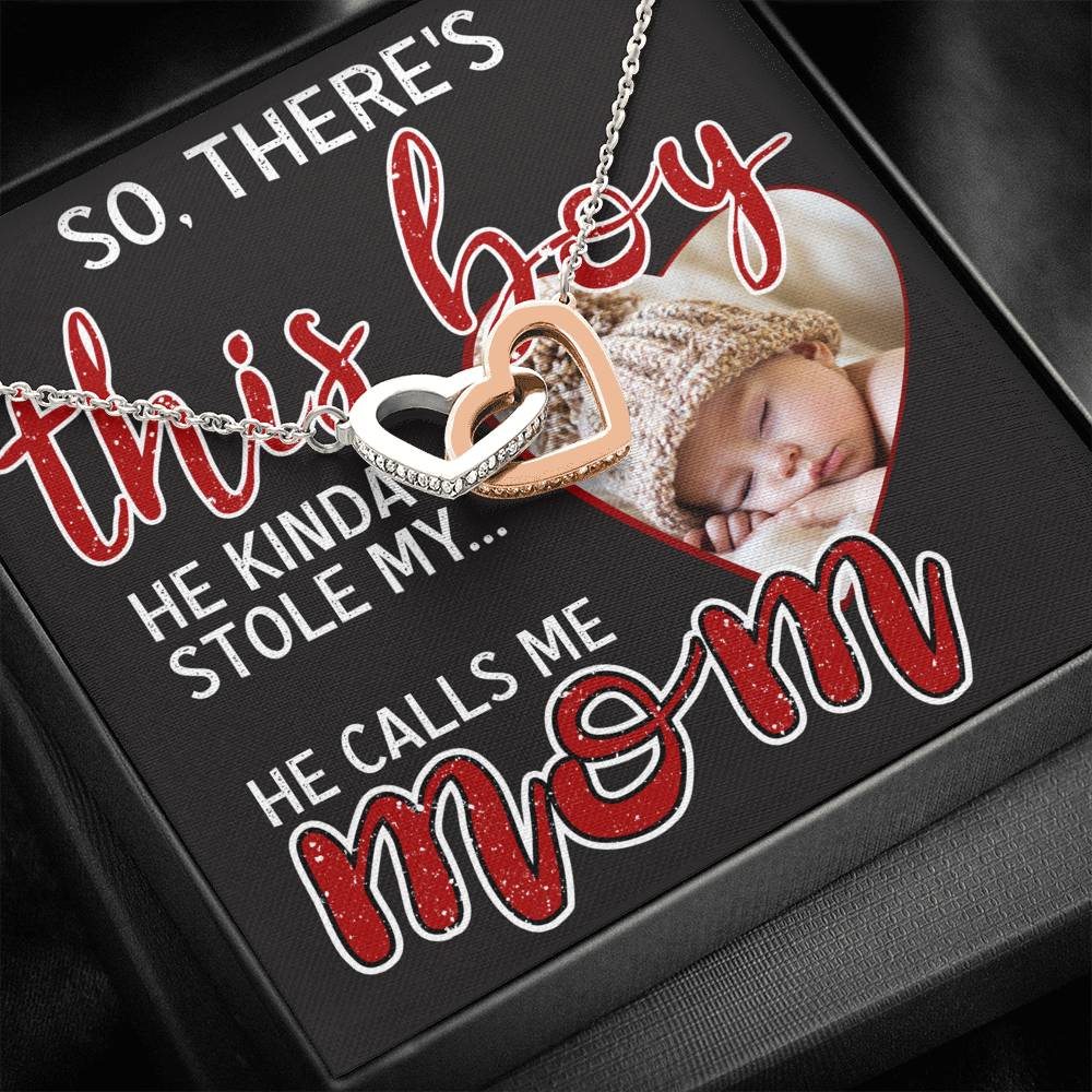 New Mom Gift Jewelry, First Time Mom Gift for first Mother's day Gift for New Mom Necklace Birthstone, New mommy Gift