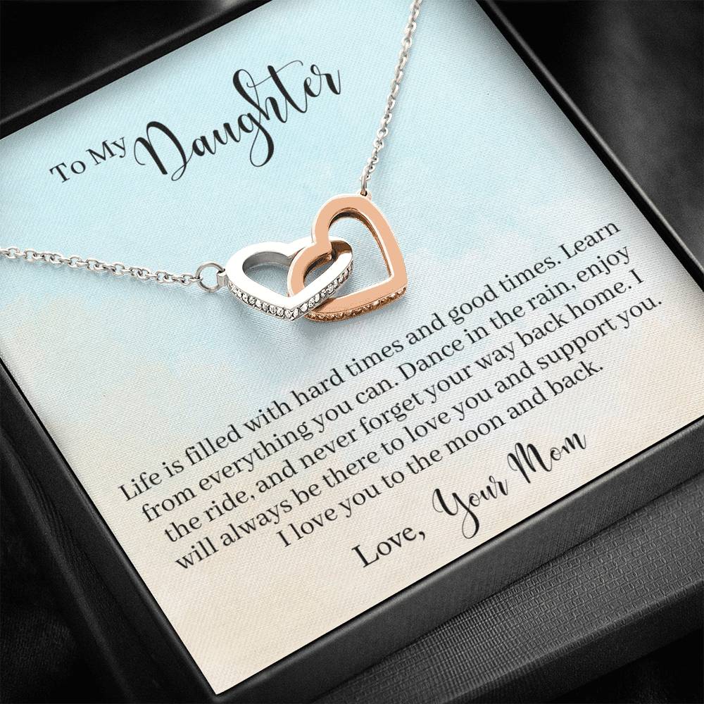 Mother Daughter Gift Necklace, Gift for Mom, Gift for Daughter, Mothers Day from Daughter, Birthday Personalized Gift For Her, Name Necklace