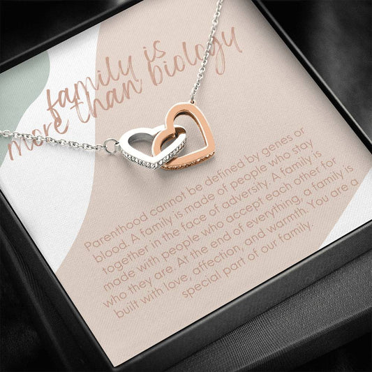 Adoption Gift for Her, Adoption Jewelry, Birthday Gift for Adopted Family Member