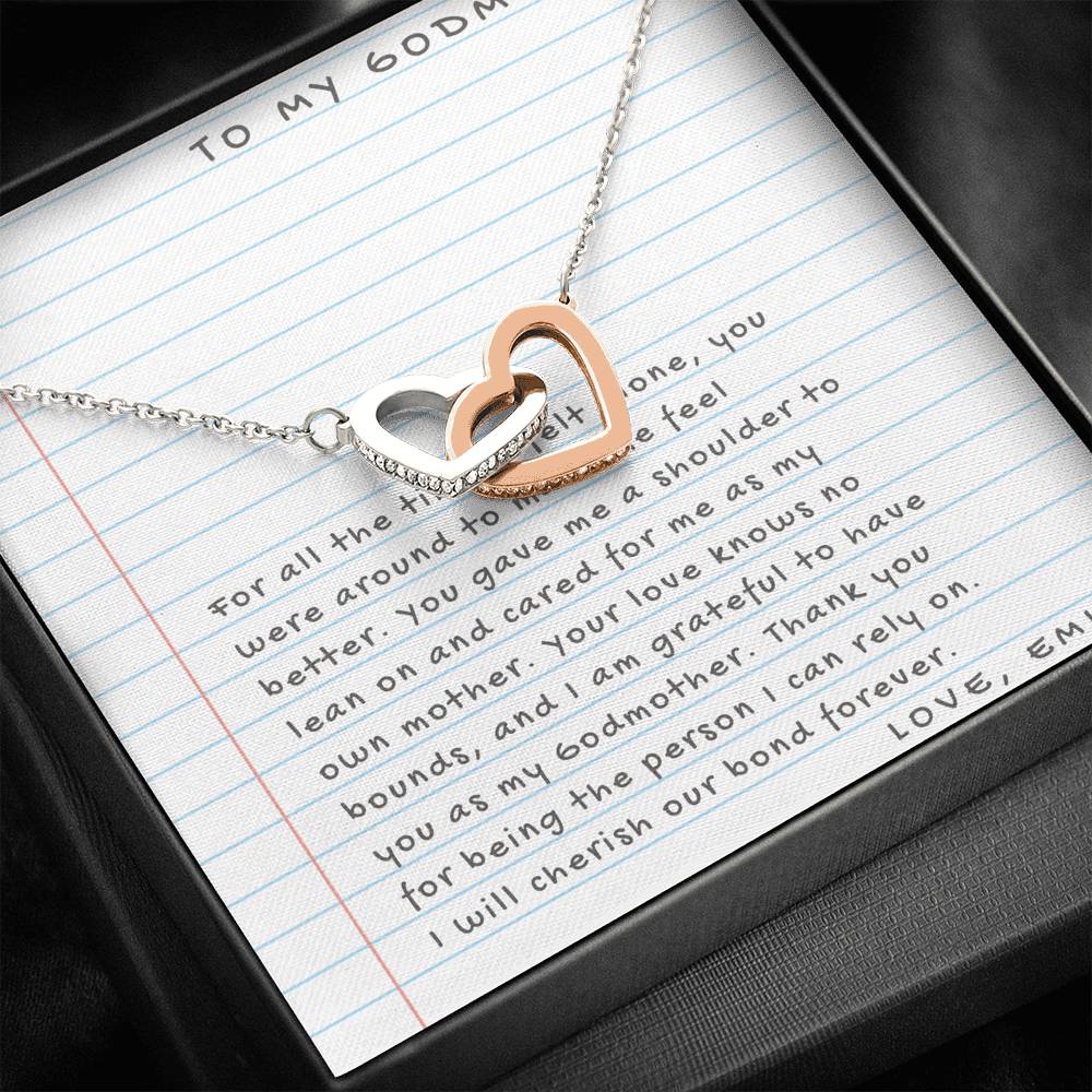 Mother's Day Necklace Gift  For Women To My Mother Step Mom Grandma Thank You For Doing a Great Job Gift From Daughter Son With The Message Card