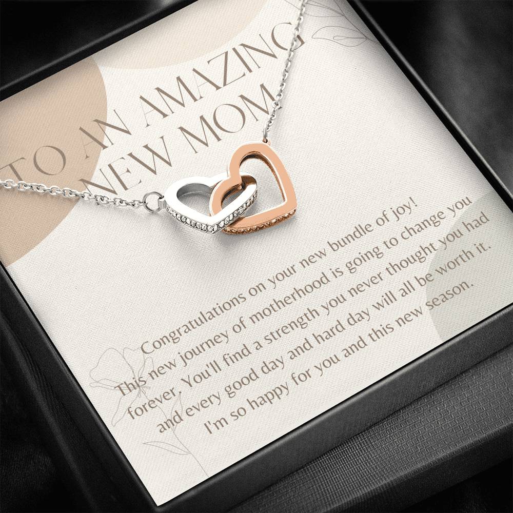 Gift for New Mom, Congratulations For New Mom, Baby Arrival Gift Necklace For Mom