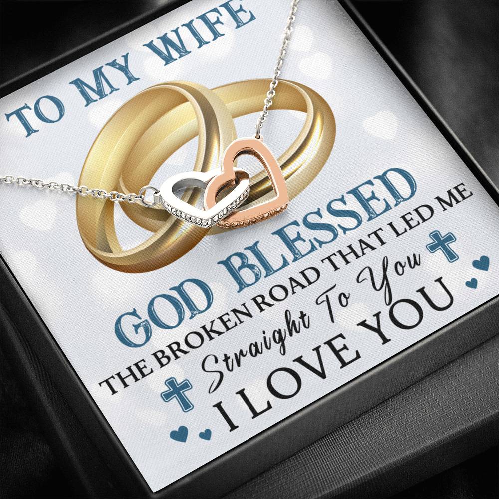 To My Wife Necklace From Husband, Best Necklace For Wife, Husband To Wife Gifts, Wife Gifts From Husband