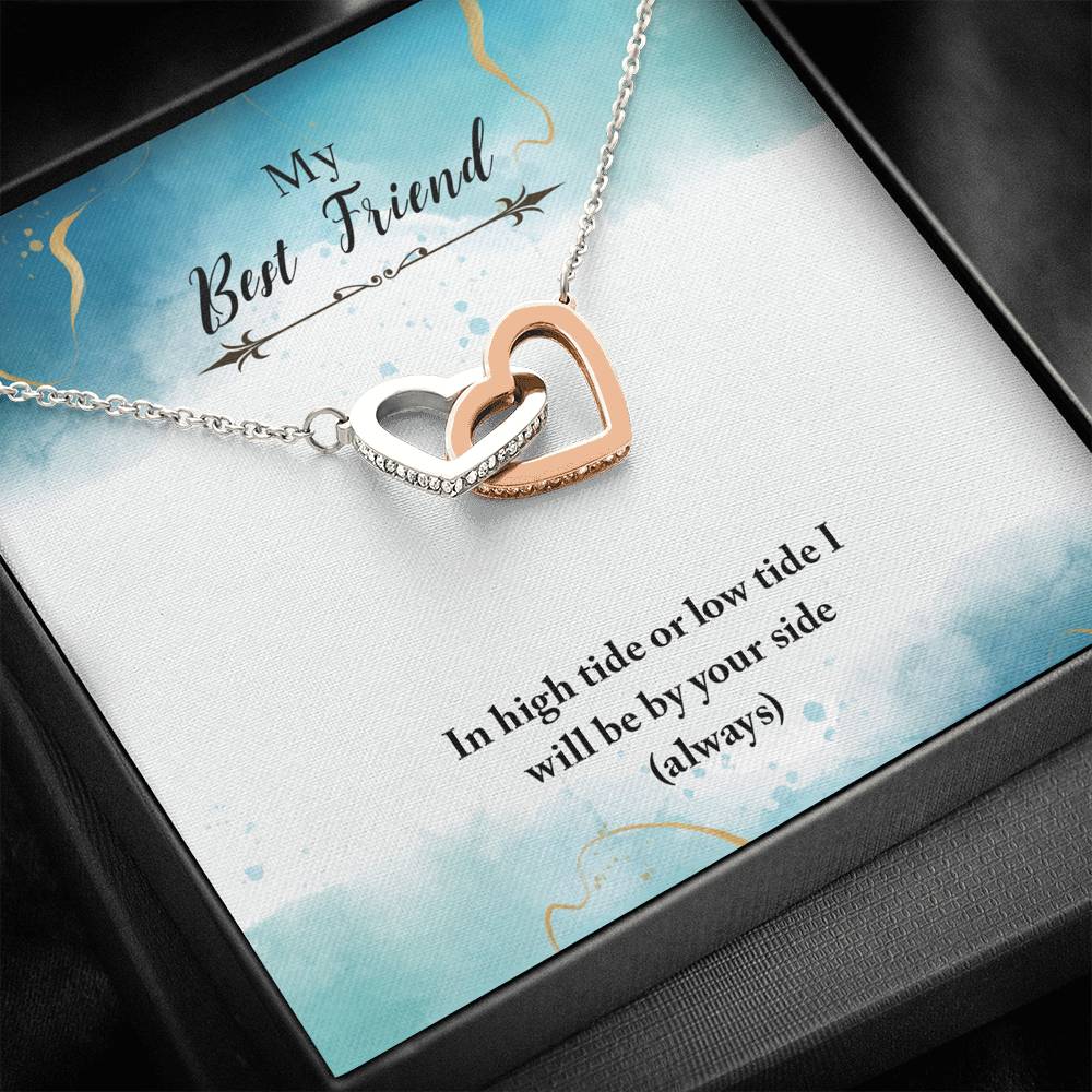 Necklace Gift To My Best Friend Sister Cousin Pendent Gift On Birthday Wedding Engagement Graduation Gift With The Message Card