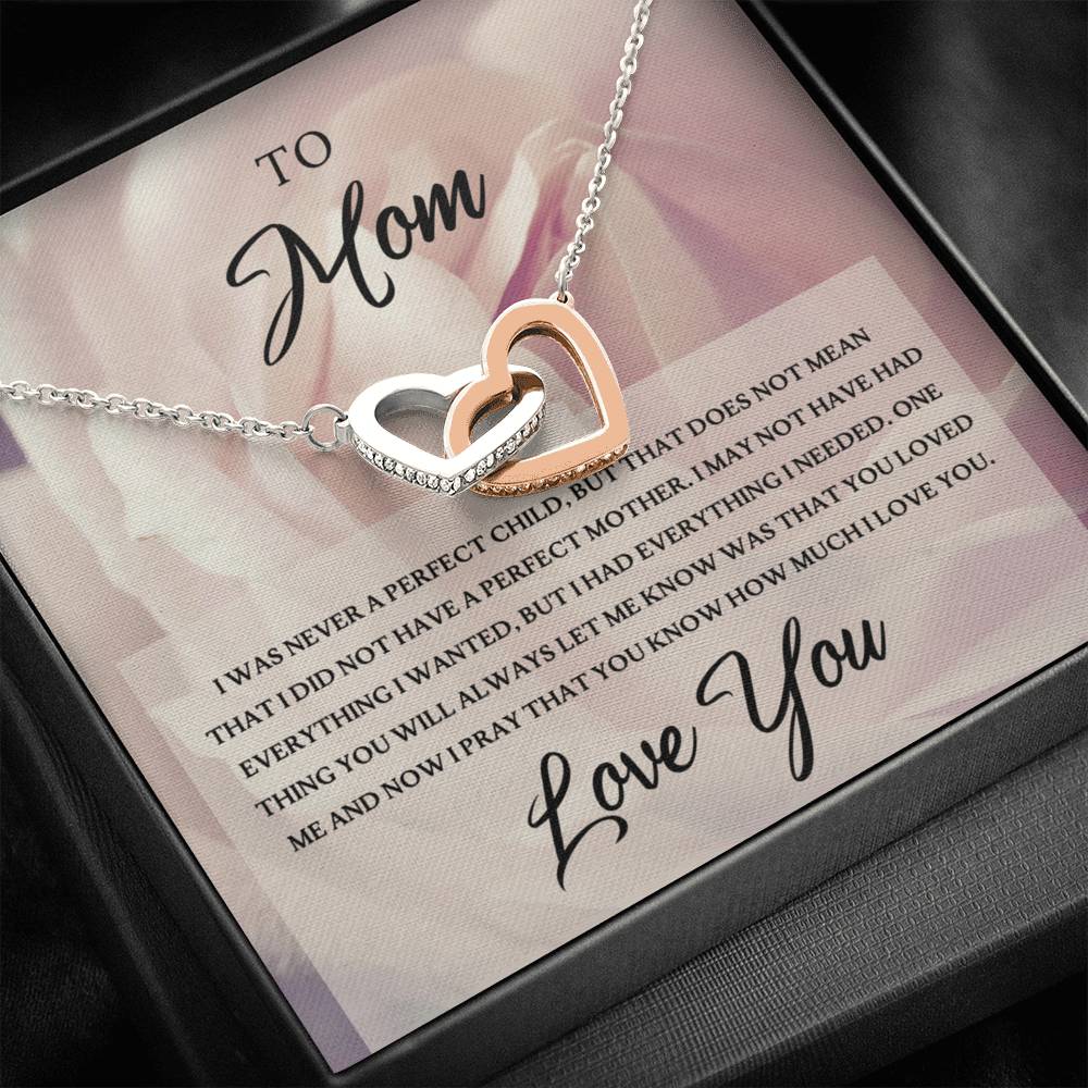 Jewelry for Mom, Personalized Mother Day Necklace, Gift for Grandma, To My Mom Card Mothers Day Card, Gift ideas, First Mothers Day Gift,