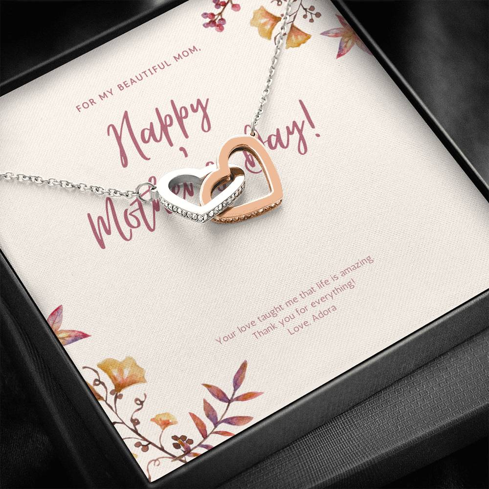 Mothers Day Gift From Son, Mothers Day Gift For Mother in Law, Gift for Other Mom, Gift for mom, Mothers Day Gift, Mom necklace, Thank You Gift,