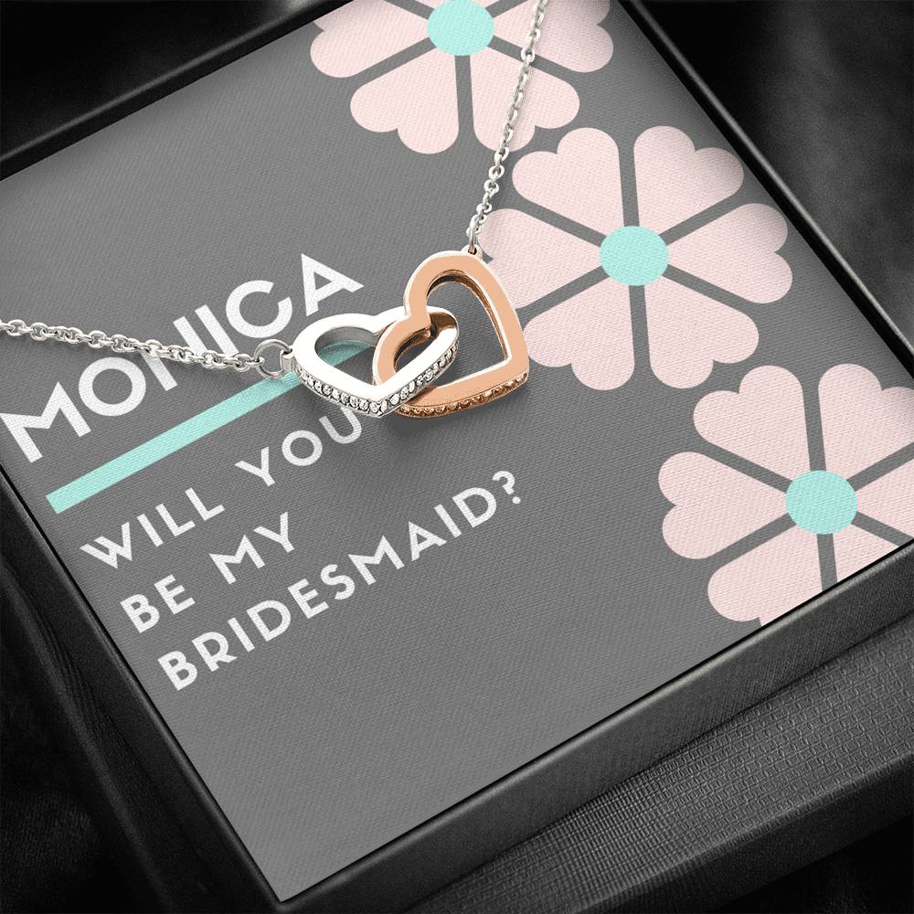 Bridesmaid Proposal, Wedding Gifts & Mementos, Custom Bridesmaid, Personalized Initial Bridesmaid Gift, Bridesmaids Jewelry, Bridesmaid Proposal, Bridesmaid Card,