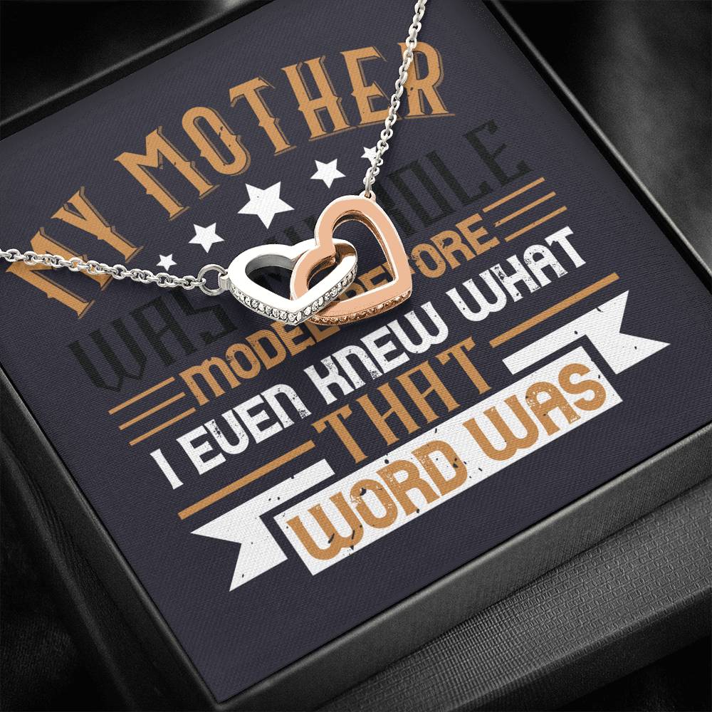 To My Mom Necklace, Personalized Mother Day Gift, Necklace for Mom, Initial Necklace for Mom, Personalized Necklace For mom 4 Names, Mom Jewelry Gift, Mom Birthday Card,